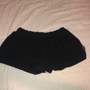 Black womens Patagonia shorts